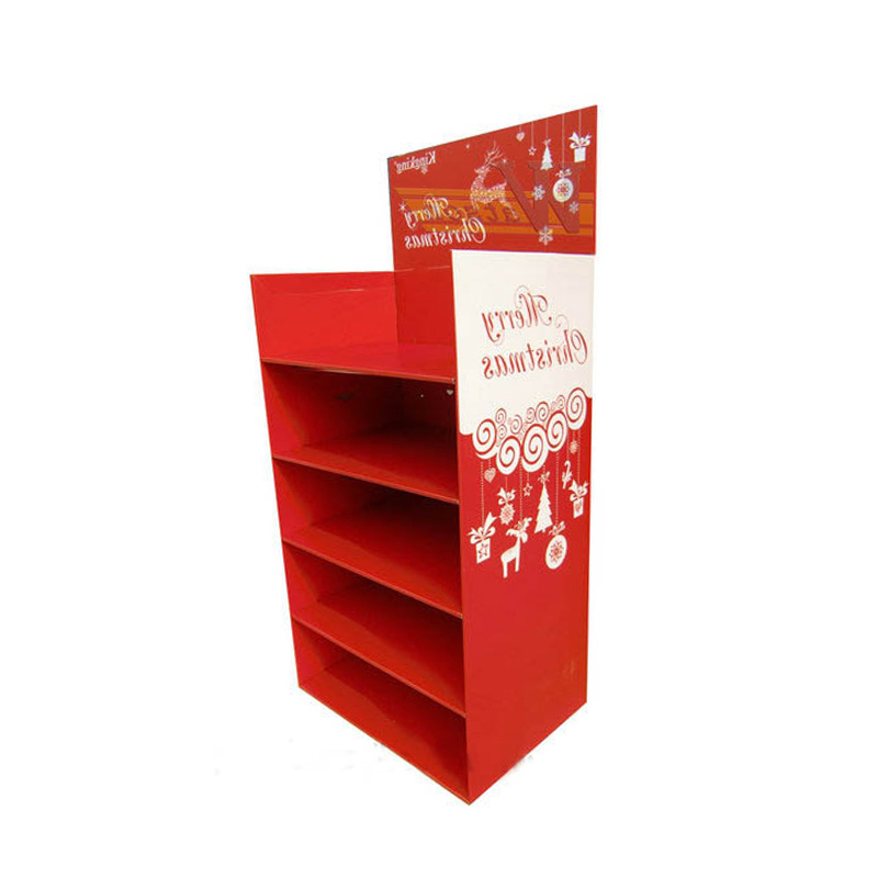 corrugated cardboard display stand