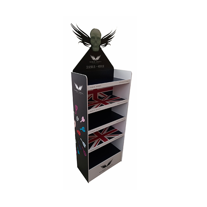 Plastic foam board POS shelf rack