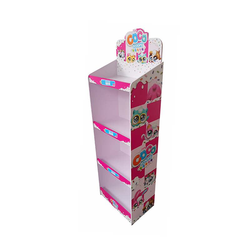 PVC plastic display stands