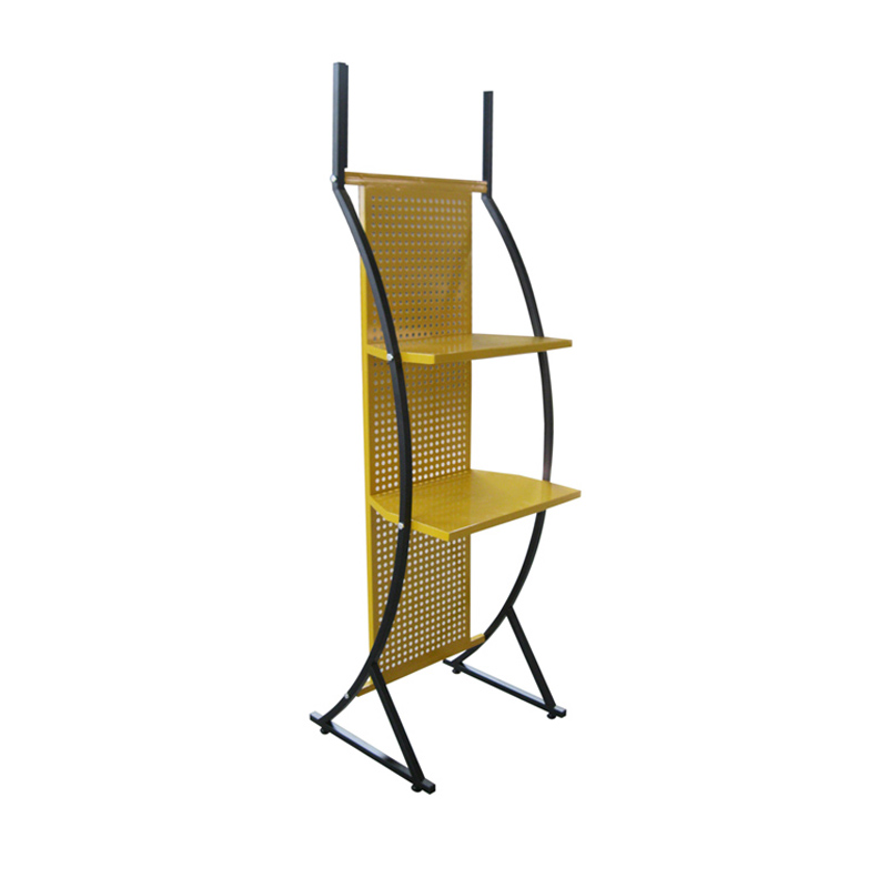 Metal Floor Display Rack with header