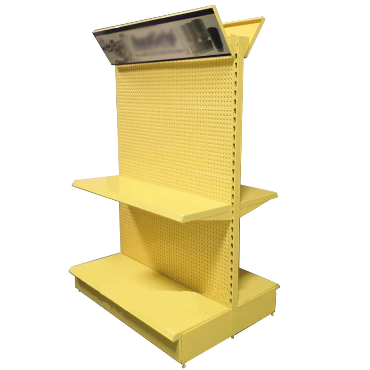 slat metal floor rack for hardware