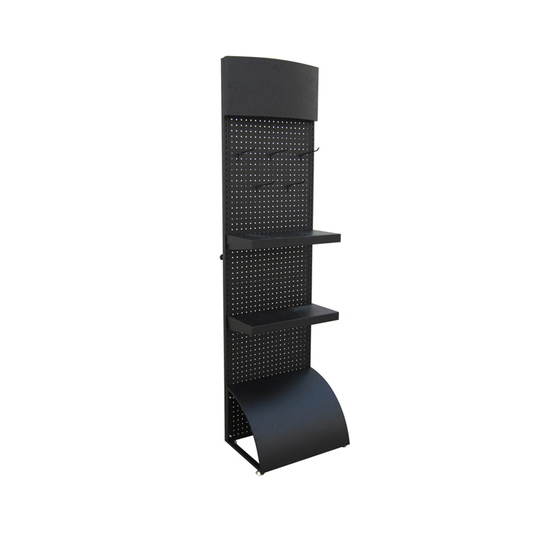 Metal Floor Display Stand With Base