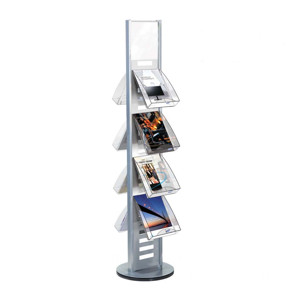 Display standing rack shelf
