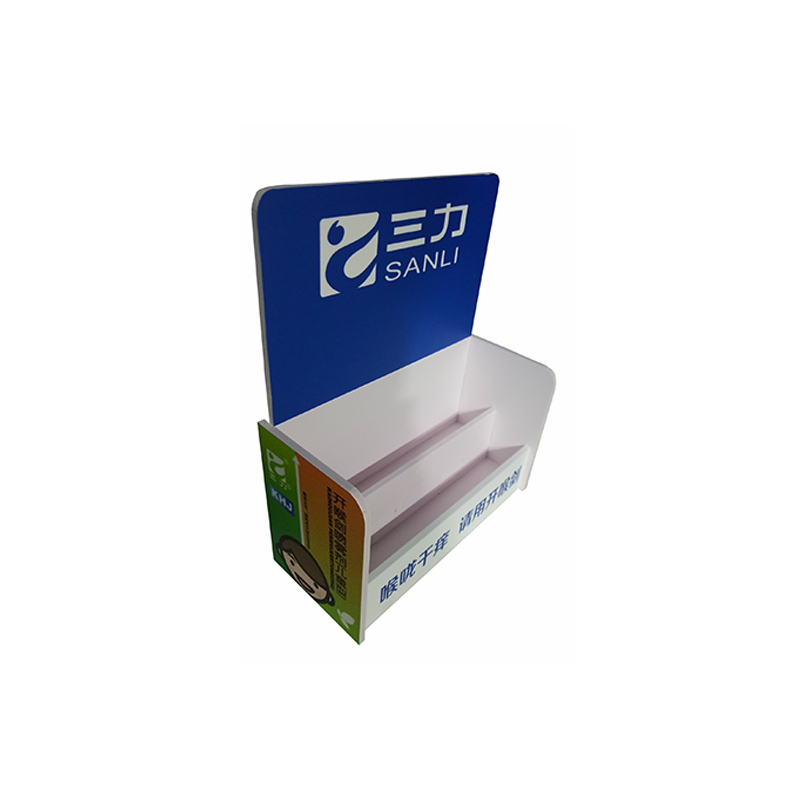 PVC board table display stand rack