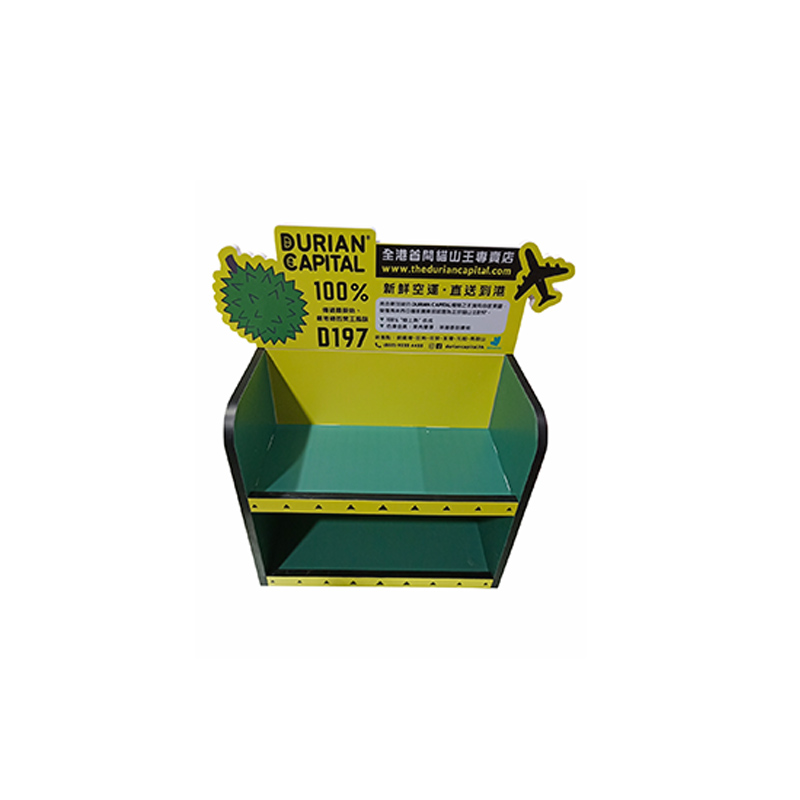 Retail PVC table display stand shelf