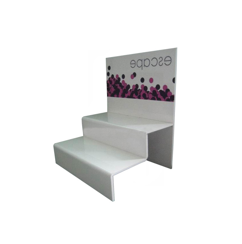 Plexiglass white Acrylic Rack Display holder