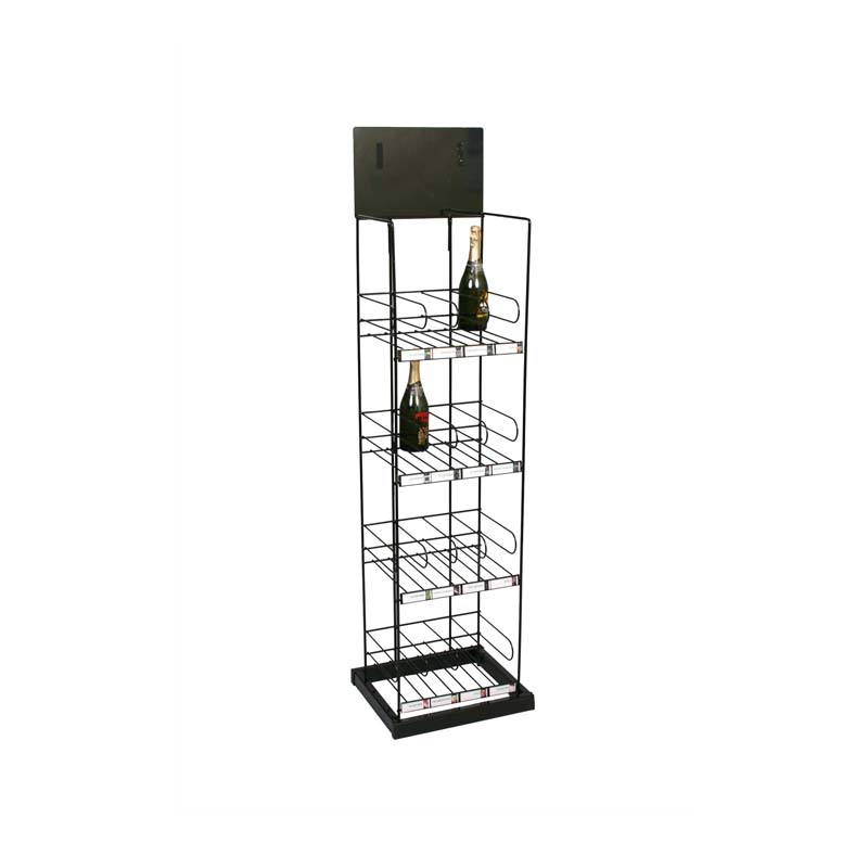 Black Color Floor Display stands promotion