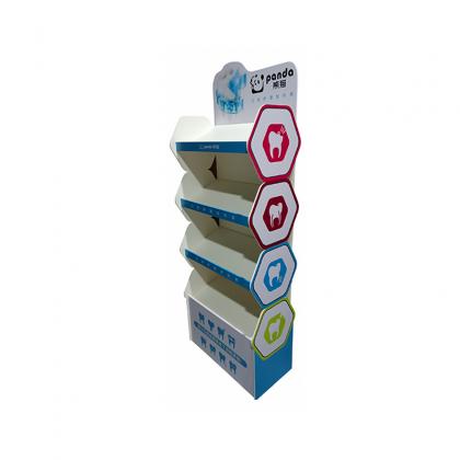 PVC Materials Floor Display Stand