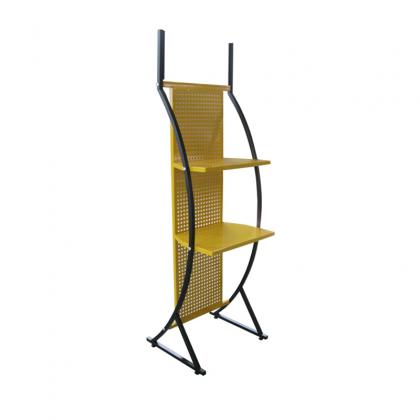 floor metal clothes display stand