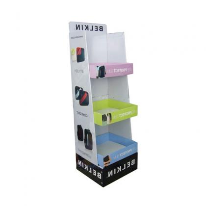 Cardboard Floor Display Stand Rack