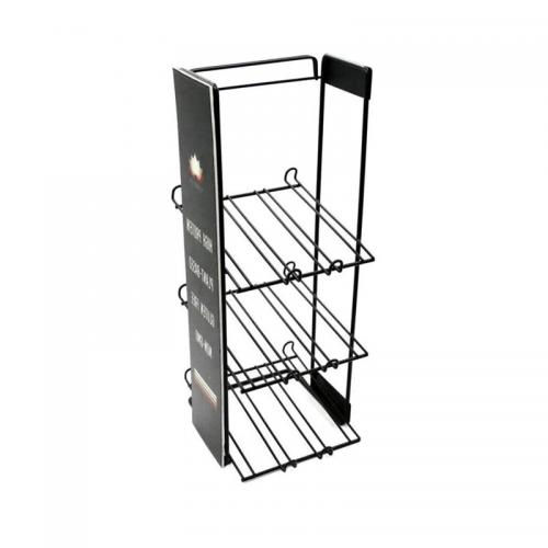 floor metal wire mesh display stand