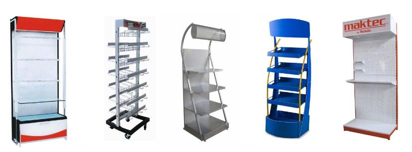 How to customized metal display rack