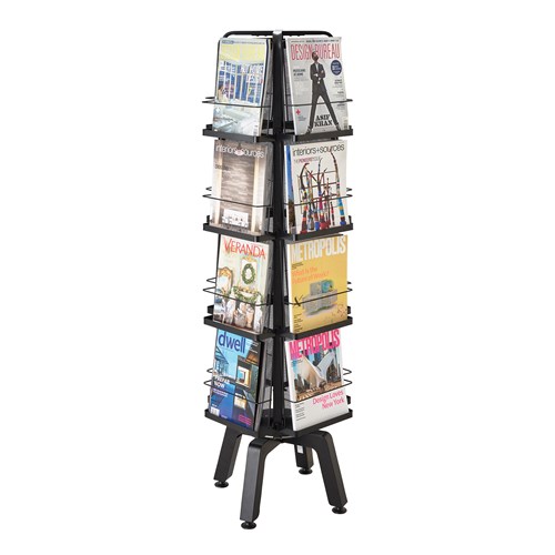 The development of magazine display 