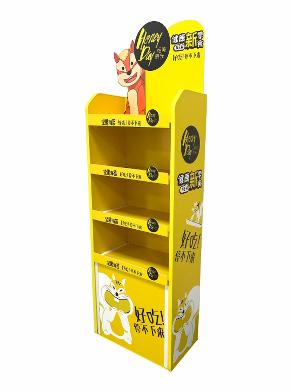 According to the structure can be divided into what types of cardboard display?